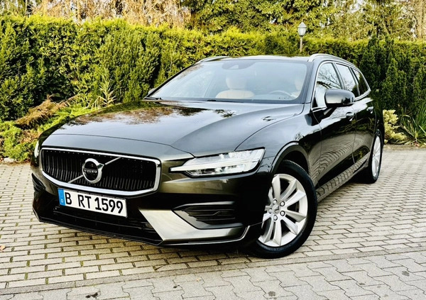 Volvo V60 cena 84400 przebieg: 117890, rok produkcji 2018 z Żukowo małe 781